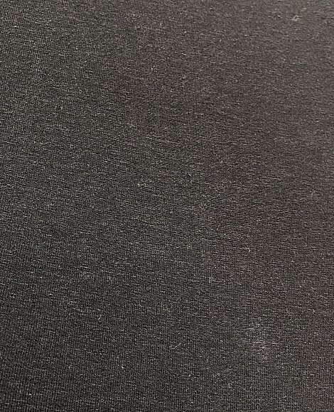 Трикотаж тонкий меланж черный