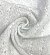 Ажур-трикотаж с напыл.белый\серебро